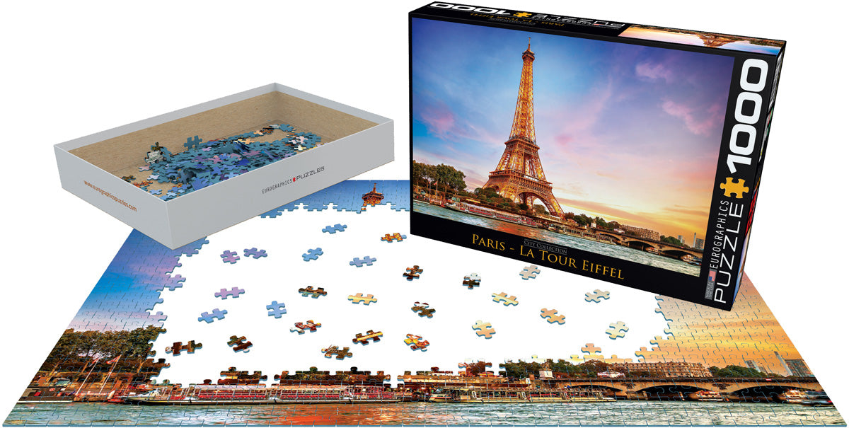 Eurographics - Paris - La Tour Eiffel (1000 pieces)