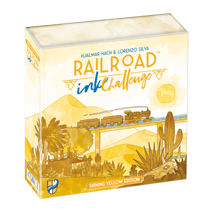 Railroad Ink Challenge: Shining Yellow Edition - The Dice Owl