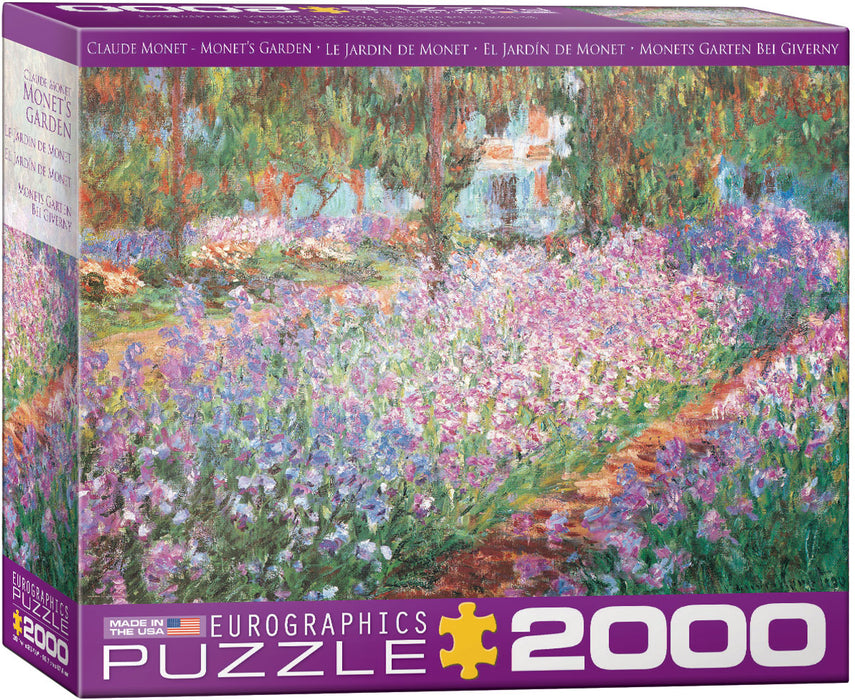Eurographics - Monet's Garden (2000 pieces)