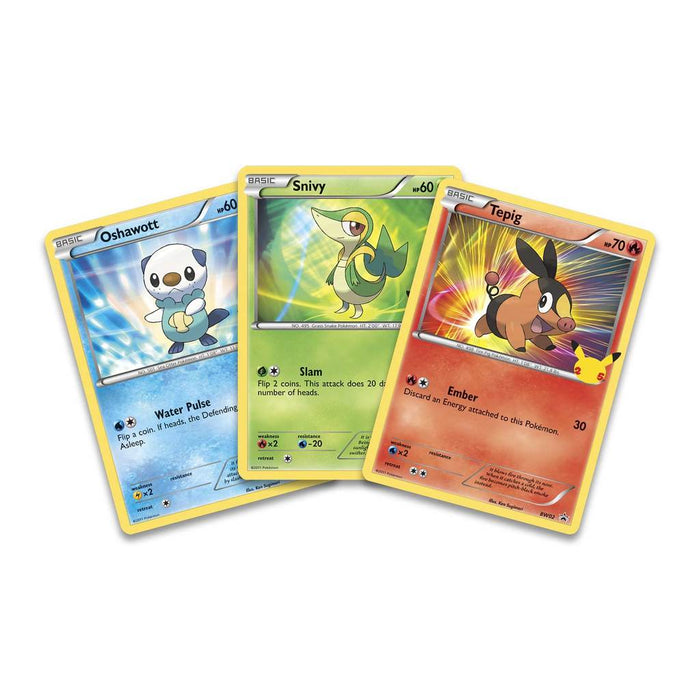 Pokemon TCG First Partner Pack: Unova (3 Oversized cards + 2 Regular Booster)