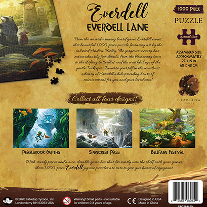 Everdell Puzzle - Everdell Lane (1000 pieces)