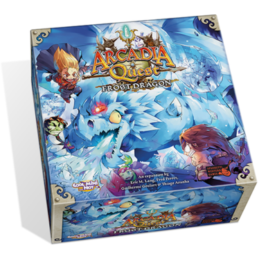 Arcadia Quest: Frost Dragon - Board Game - The Dice Owl