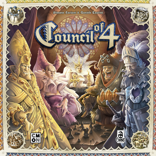Council of 4 - Board Game - The Dice Owl
