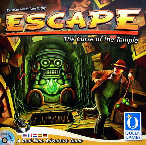 Escape Curse of the Temple - board game - the dice owl