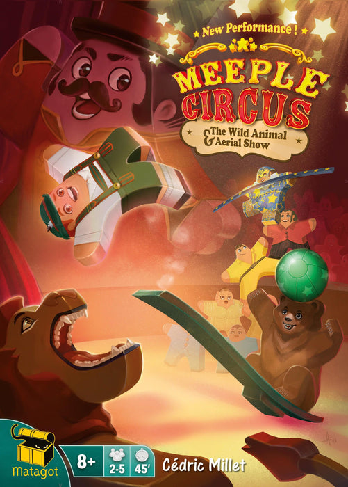 Meeple Circus: The Wild Animal & Aerial Show - The Dice Owl
