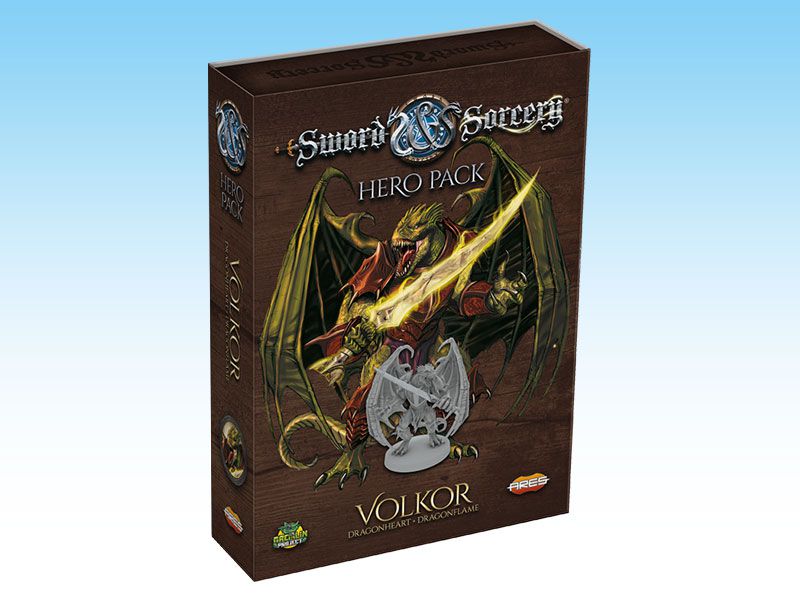 Sword & Sorcery: Hero Pack – Volkor Dragonheart/Dragonflame - The Dice Owl