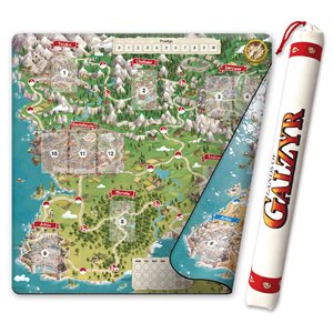 Lands of Galzyr + Playmat + Bag Extra Dice Set + Adventure Journal