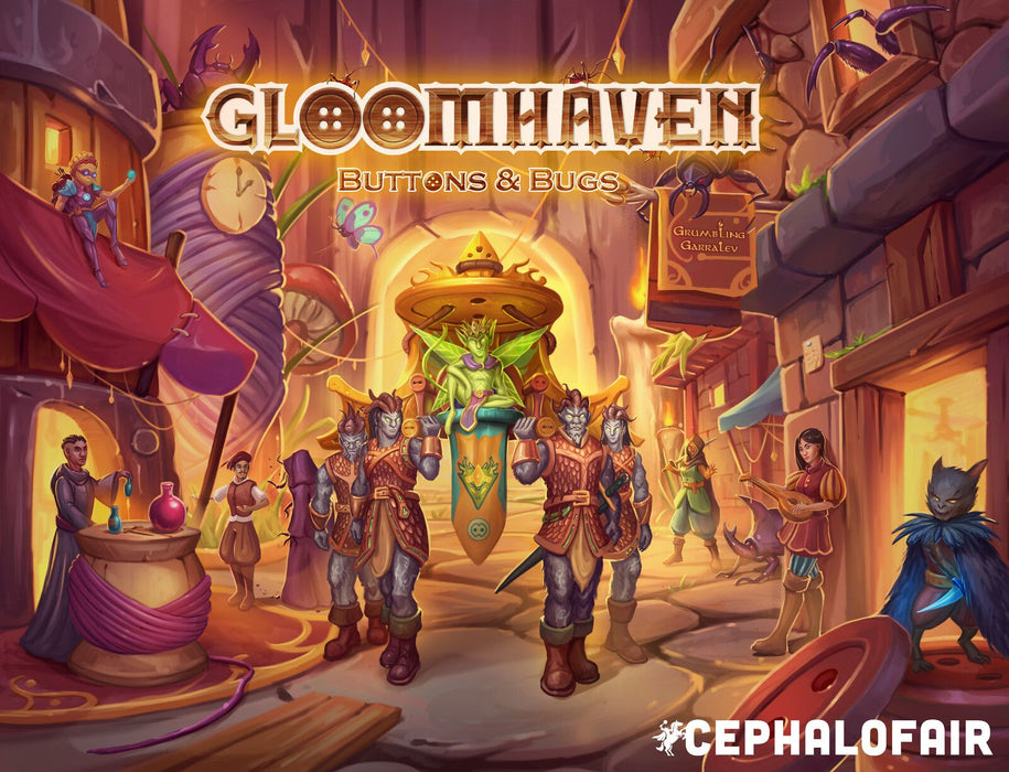 Gloomhaven: Buttons & Bugs (29 AVRIL)