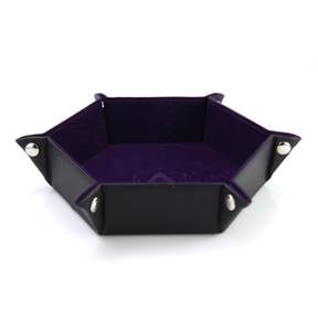 Die Hard Folding Hex Tray w/ Purple Velvet
