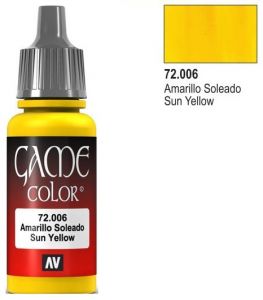 Vallejo Game Colors - Sun Yellow (17 ml) - 72.006