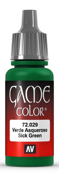 Vallejo Game Colors - Sick Green (17 ml) - 72.029
