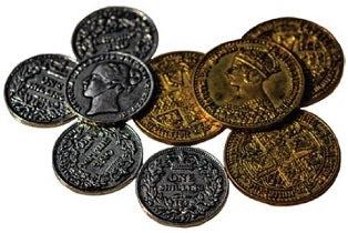 Nanty Narking - Victorian Metal Coins Set