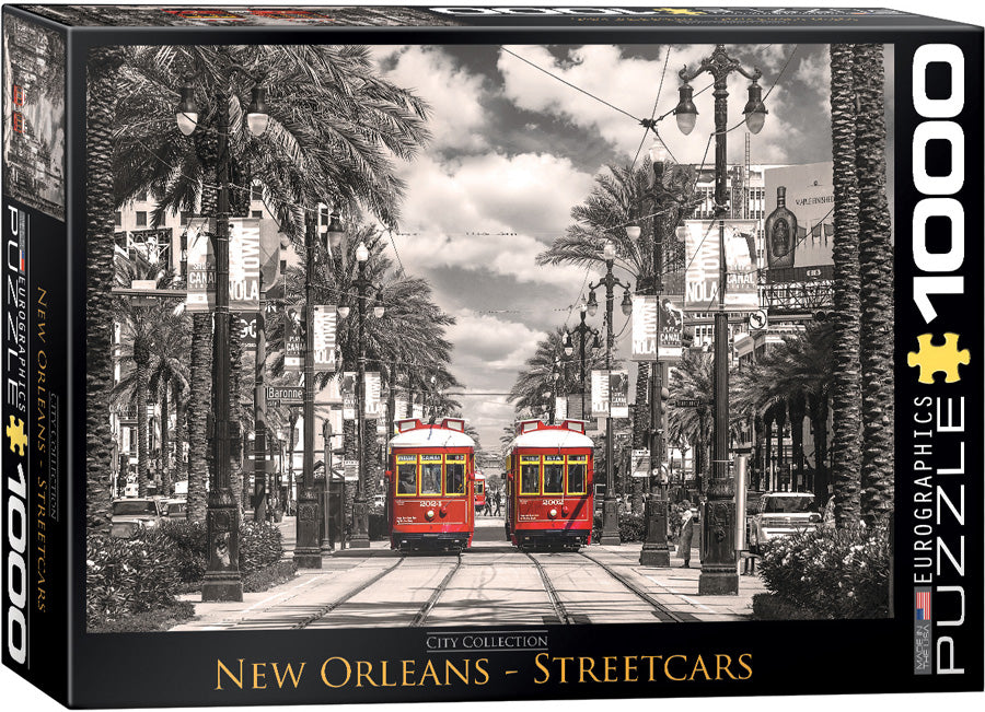 Eurographics - New Orleans Streetcars (1000 pieces)
