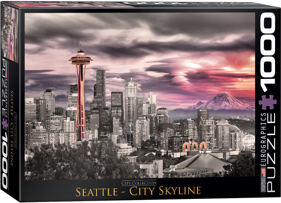 Eurographics - Seattle City Skyline (1000 pieces)