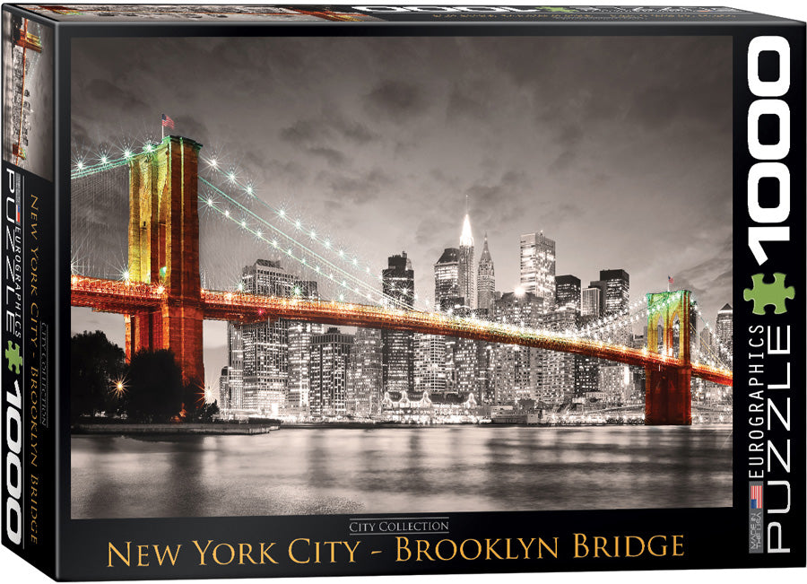 Eurographics - New York City Brooklyn Bridge (1000 pieces)