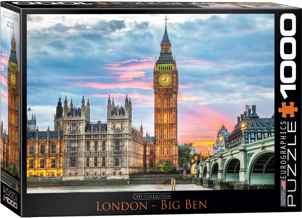 Eurographics - London Big Ben (1000 pieces)