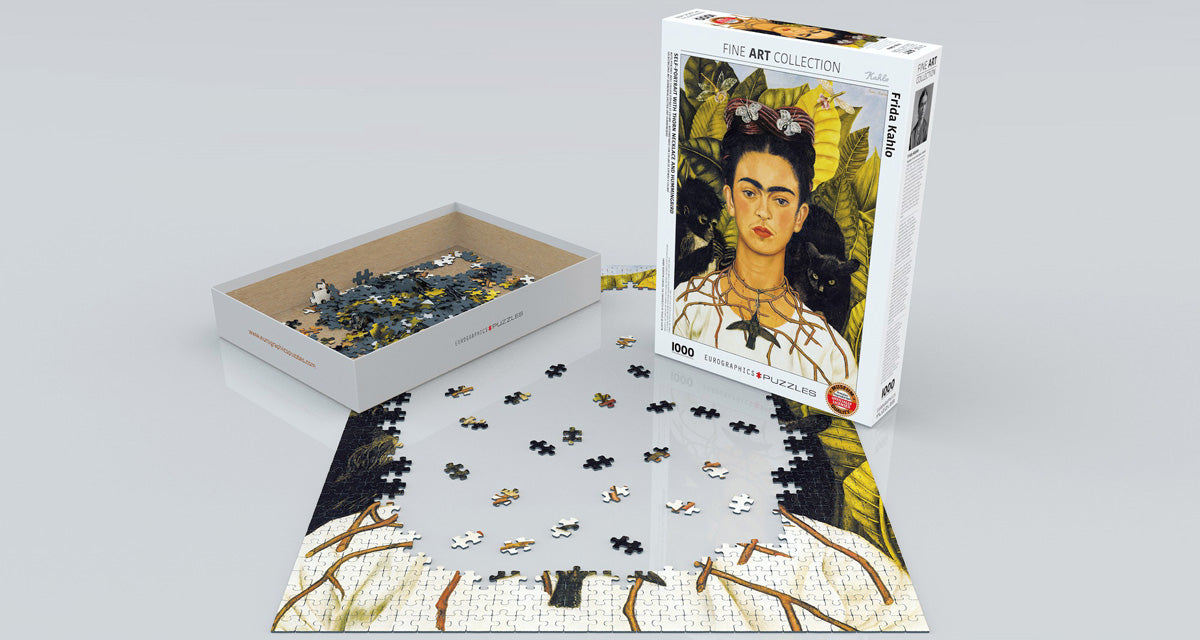 Eurographics - Self-Portrait with Thorn Necklace and Hummingbird (1000 pieces)