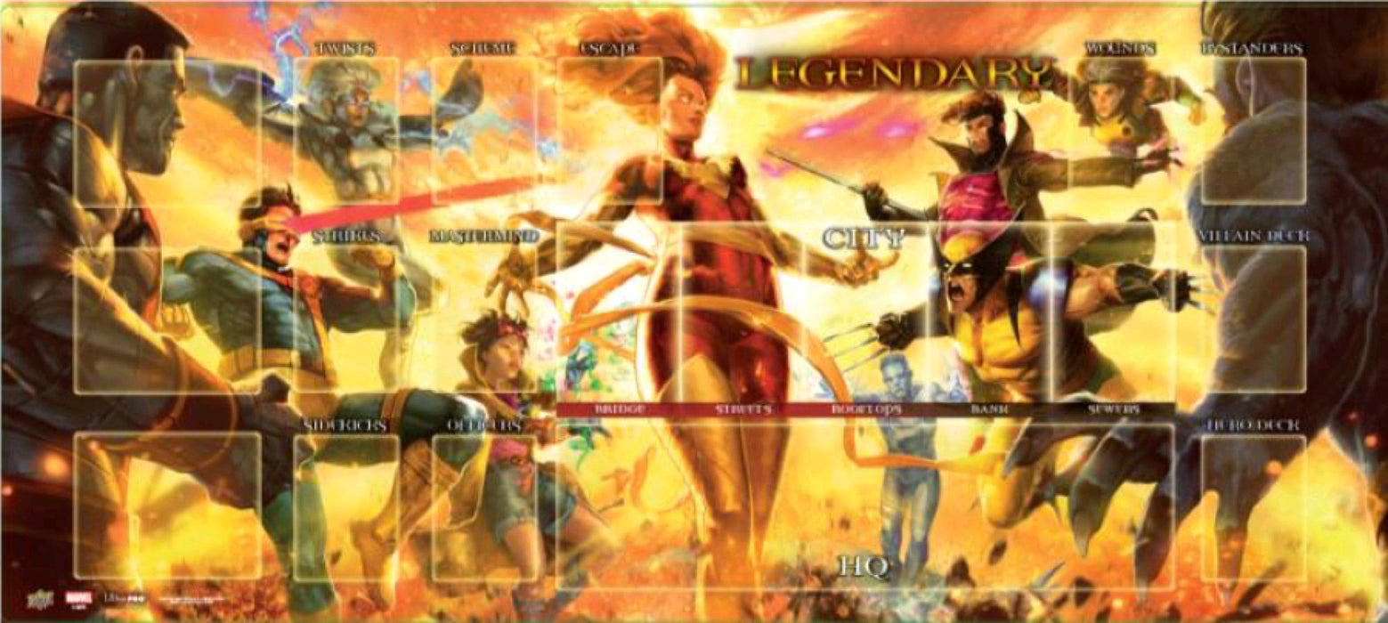 Marvel Legendary Playmat - Dark Phoenix vs X-Men