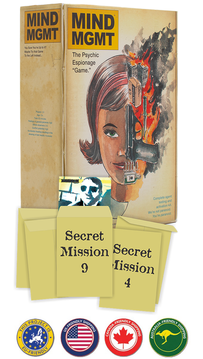 Mind MGMT: The Psychic Espionage "Game" Deluxe (Kickstarter Edition)
