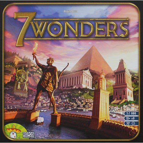 7 Wonders - Board Game - The Dice Owl
