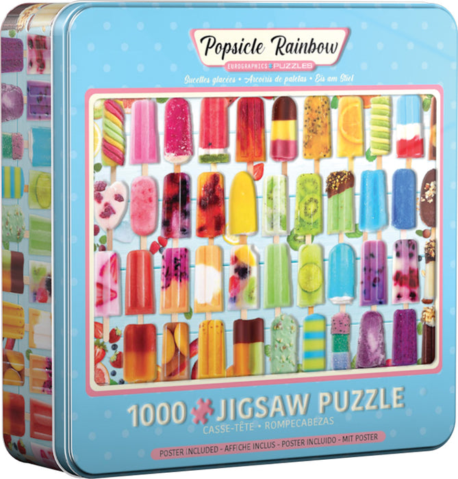 Eurographics - Popsicle Rainbow Tin (1000 pieces)