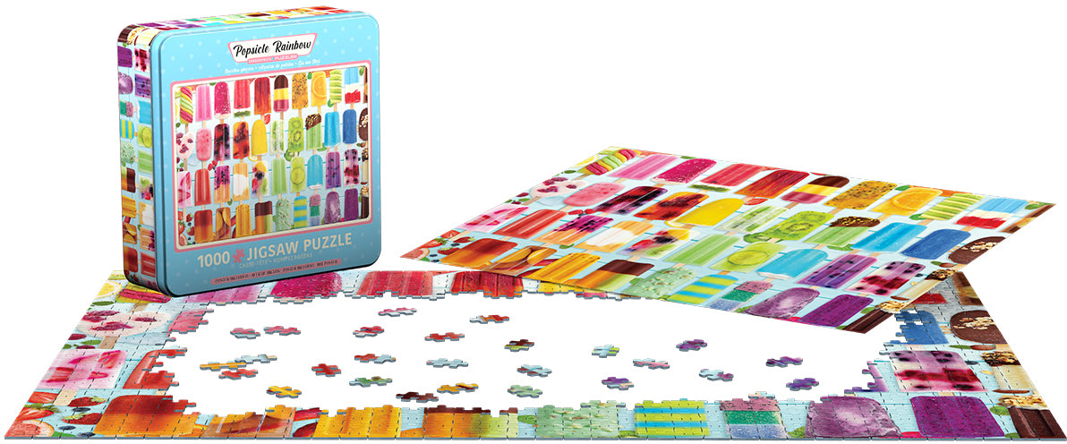 Eurographics - Popsicle Rainbow Tin (1000 pieces)
