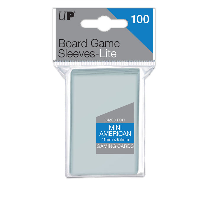 Ultra Pro - Lite Board Game Sleeves Mini American 41mm x 63mm