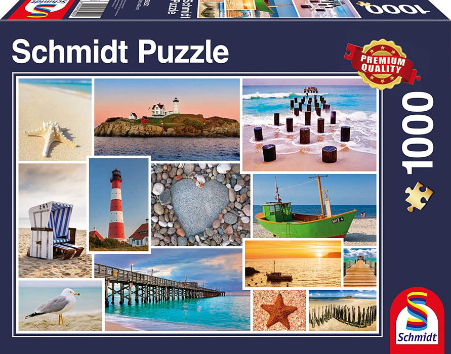 Schmidt Puzzle 1000pc - By The Sea