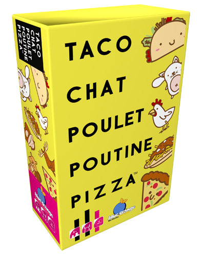 Taco, chat, poulet, poutine pizza (FR)
