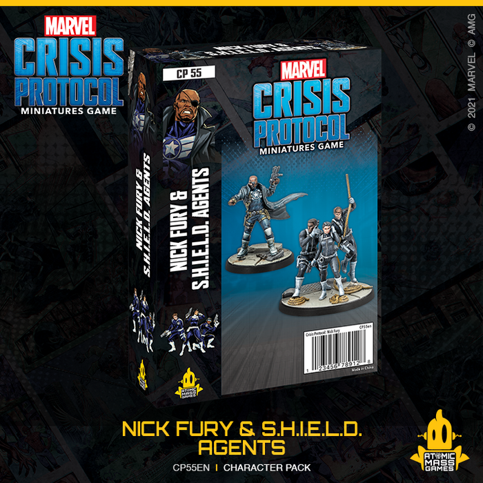 Marvel: Crisis Protocol – Nick Fury & S.H.I.E.L.D. Agents - The Dice Owl