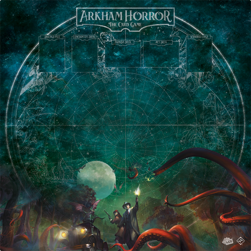 Arkham Horror: The Card Game – Countless Terrors 1-4 Player Playmat - Supplies - The Dice Owl