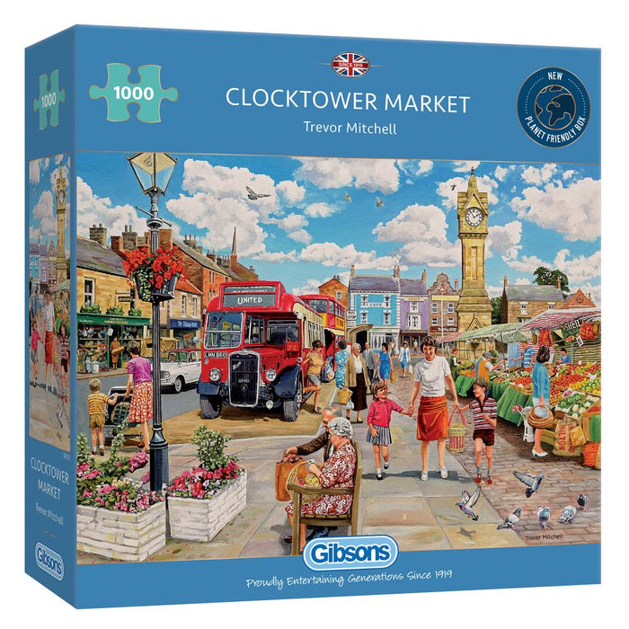 Gibsons - Clocktower Market (1000 pieces)