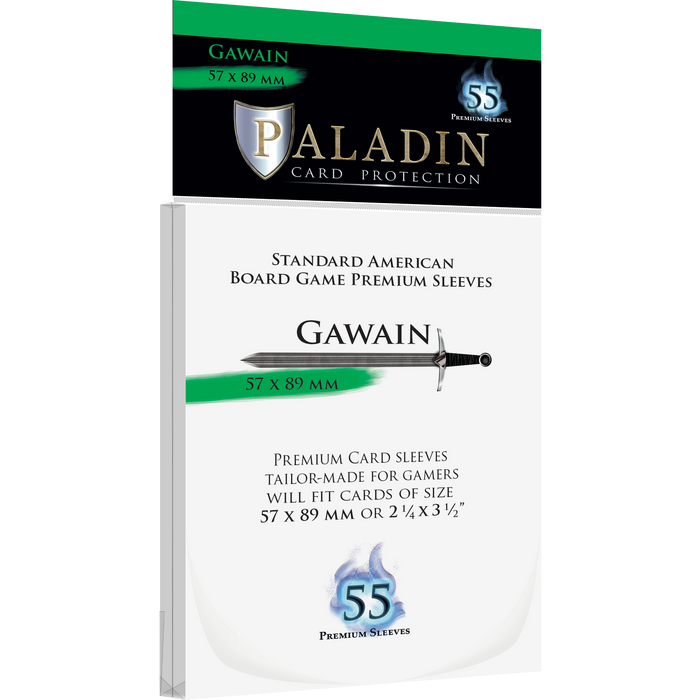 Paladin Card Sleeves: Gawain (Standard American): 57mm x 89mm