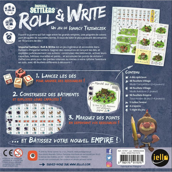 Imperial Settlers: Roll & Write (FR)