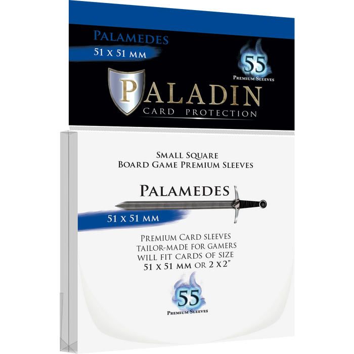 Paladin Card Sleeves: Palamedes: 51mm x 51mm