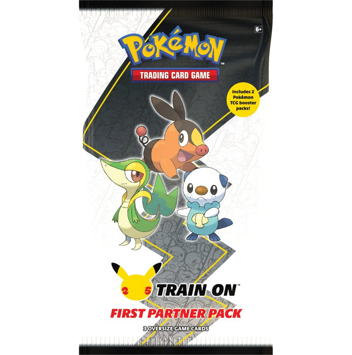 Pokemon TCG First Partner Pack: Unova (3 Oversized cards + 2 Regular Booster)