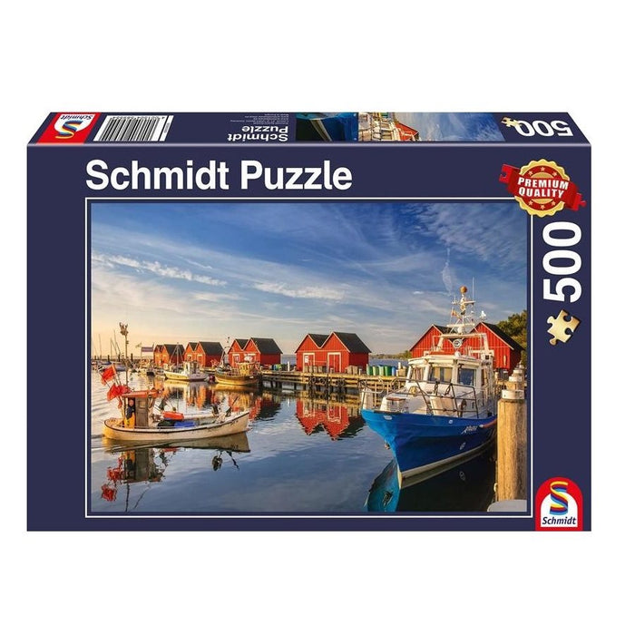 Schmidt Puzzle 500pc - Fishing Harbor: Weisse Wiek