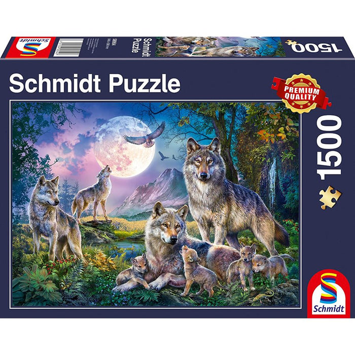 Schmidt Puzzle 1500pc - Wolves