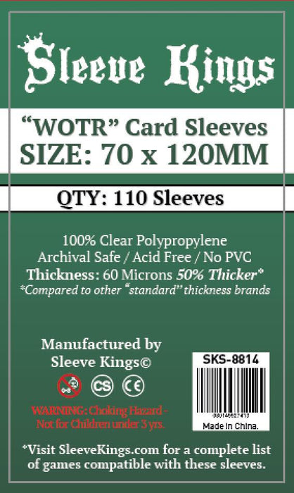 Sleeve Kings - WOTR Card Sleeves 70mm x 120mm (110)