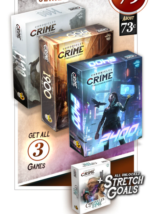 Chronicles of Crime: The Millennium Series (En/Fr) (Kickstarter Edition)