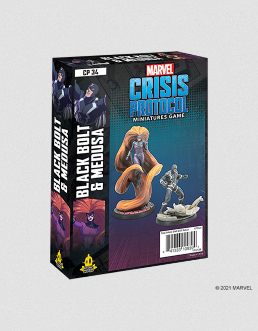 Marvel Crisis Protocol – Black Bolt and Medusa