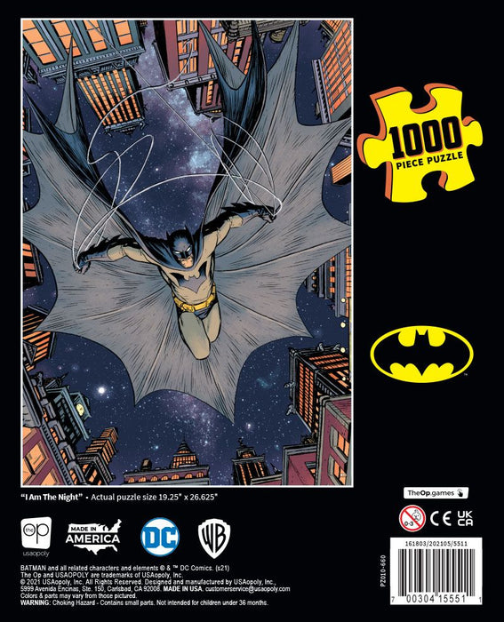 Puzzle 1000pc - Batman "I am the Night"