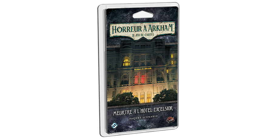 Horreur à Arkham: Le jeu de cartes - Meurtre à l’Hôtel Excelsior (FR)