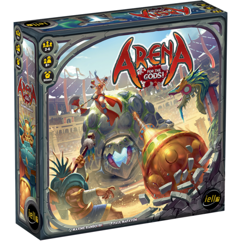 Arena: For the Gods! - Board Game - The Dice Owl