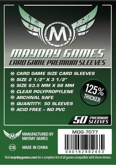 Mayday - Premium Card Sleeves 63.5mm x 88mm (50CT)