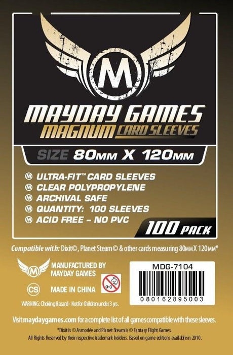 Mayday - Standard Magnum Dixit Sleeves 80mm x120mm (100CT)