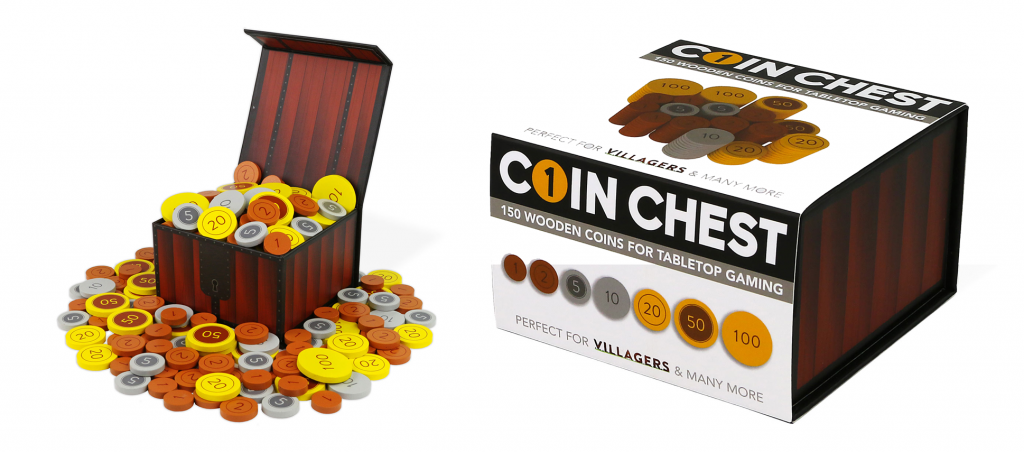 Wooden Coin Chest