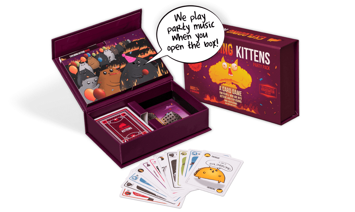 Exploding Kittens: Party Pack - The Dice Owl