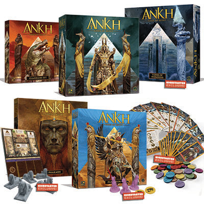 Ankh: Gods of Egypt Eternal Pledge (Kickstarter Edition) - Local Pick Only