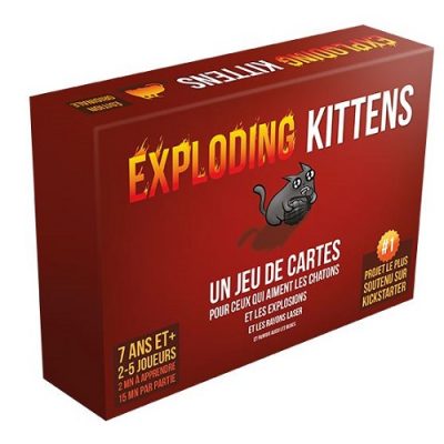Exploding Kittens (FR) - Board Game - The Dice Owl